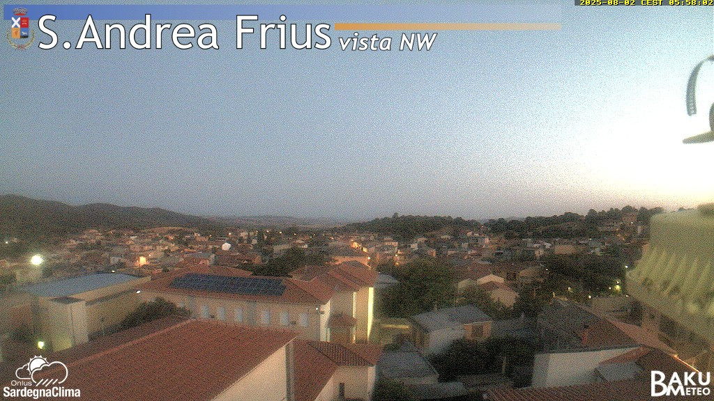 time-lapse frame, Sant'Andrea Frius webcam