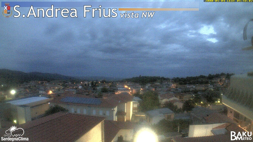 time-lapse frame, Sant'Andrea Frius webcam