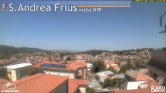 view from Sant'Andrea Frius on 2026-07-09