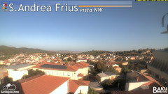 view from Sant'Andrea Frius on 2026-08-11