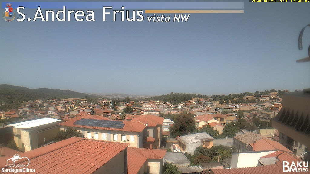 view from Sant'Andrea Frius on 2026-08-25