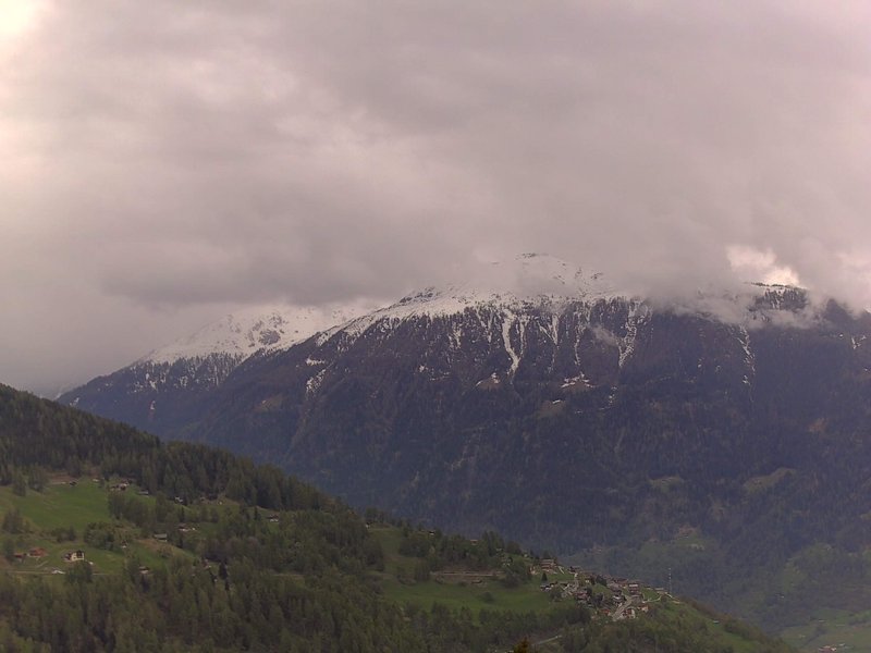time-lapse frame, Mase - vue sud webcam