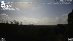 view from Abbasanta on 2026-08-25