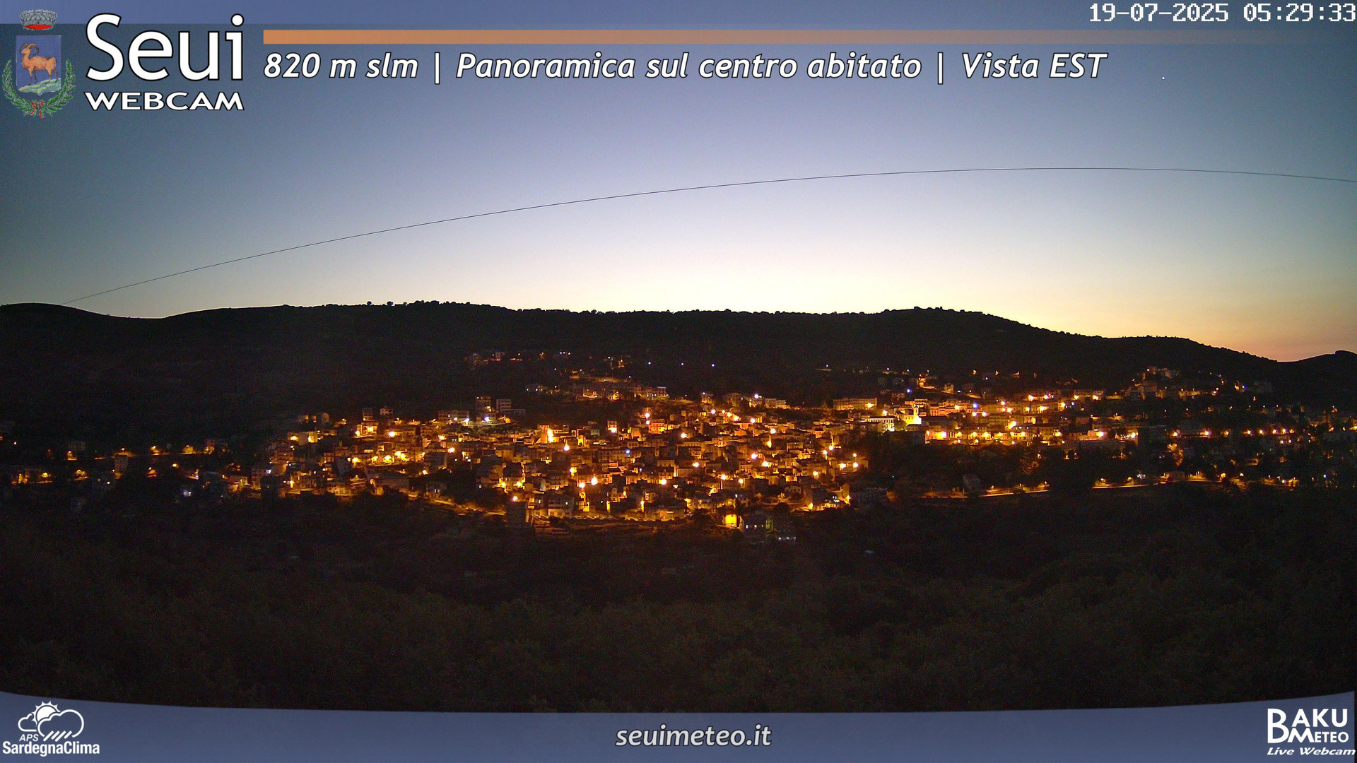 time-lapse frame, Seui Cuccaioni webcam