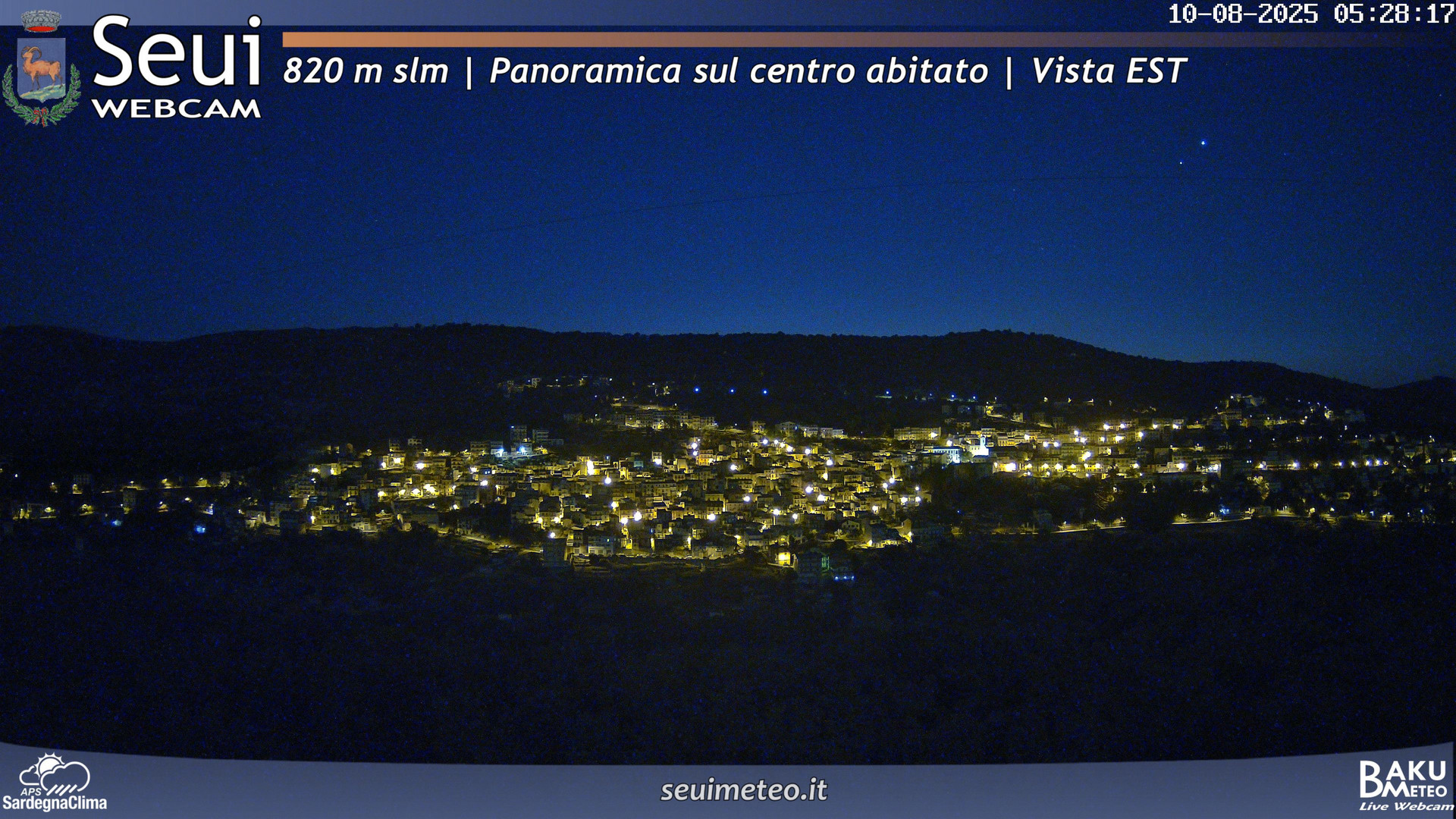 time-lapse frame, Seui Cuccaioni webcam