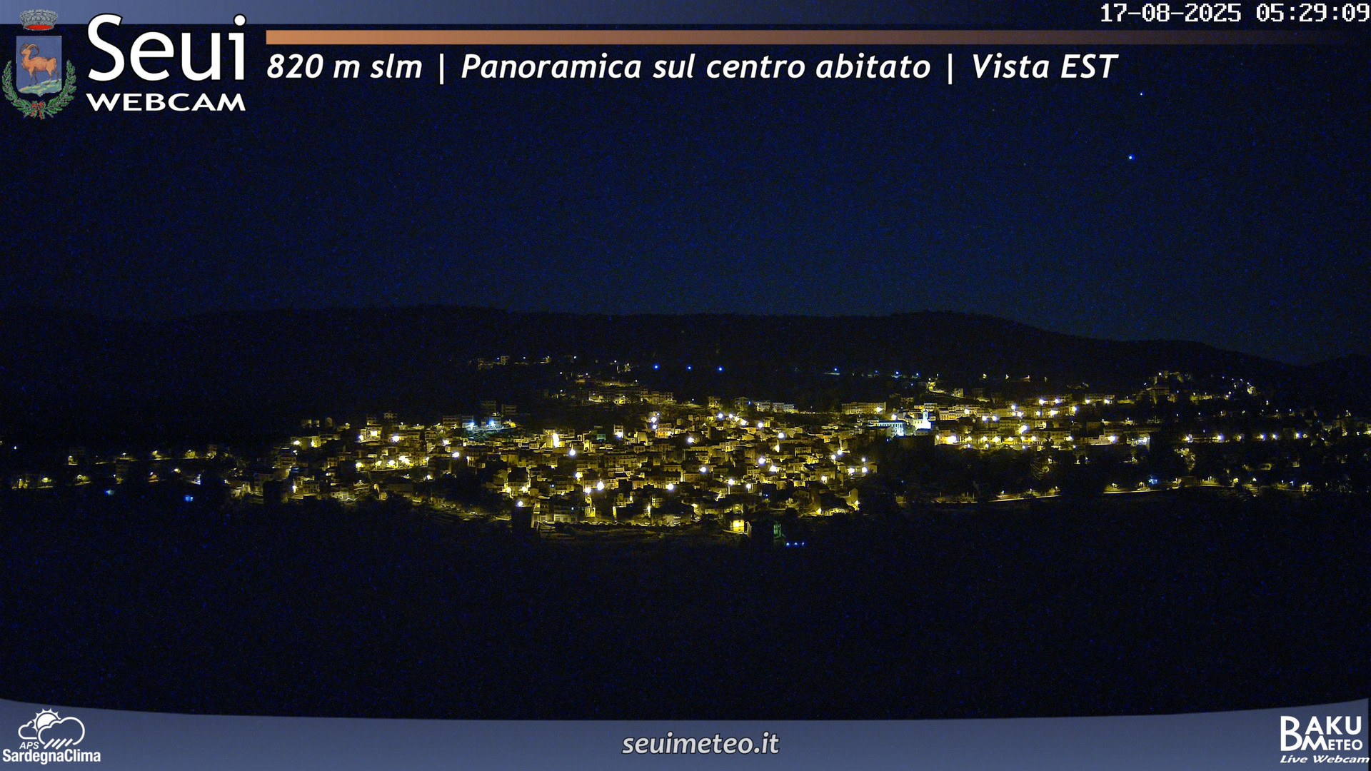 time-lapse frame, Seui Cuccaioni webcam