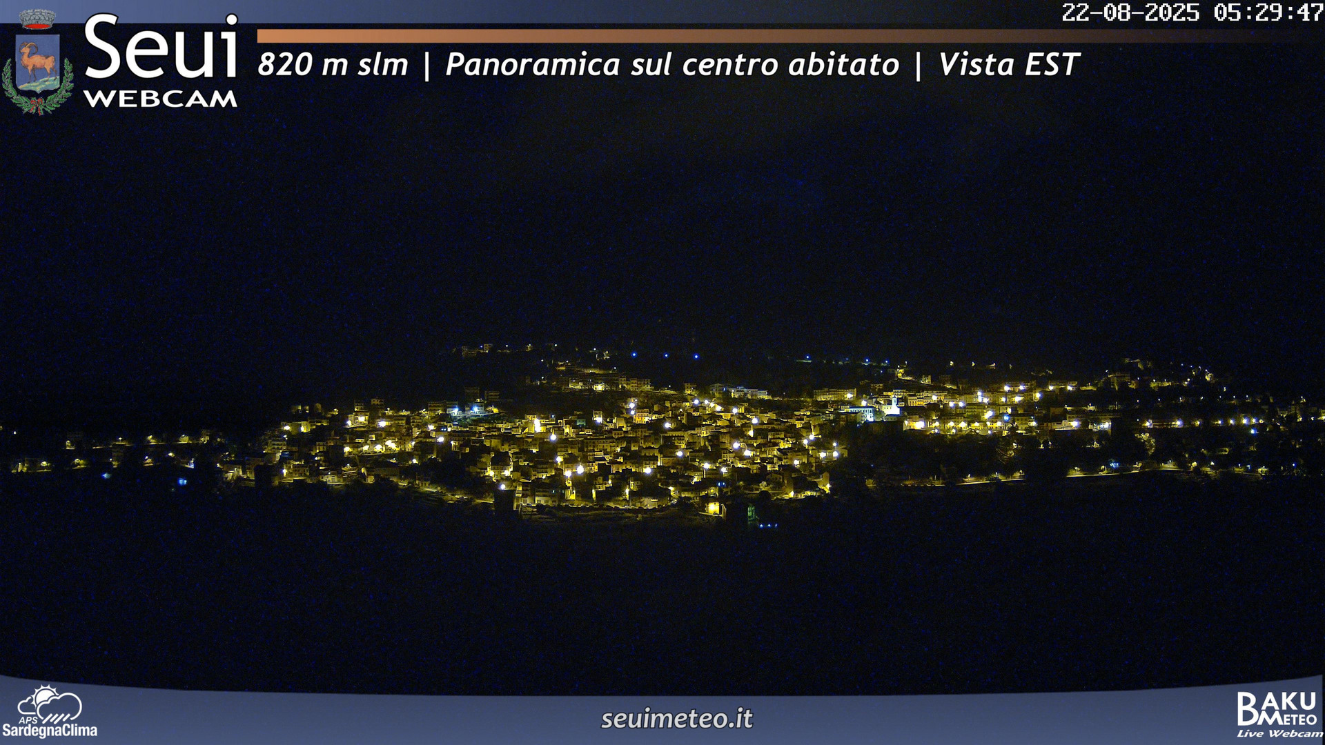 time-lapse frame, Seui Cuccaioni webcam