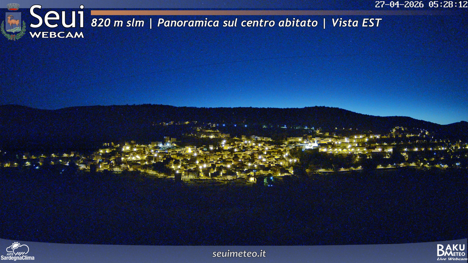 time-lapse frame, Seui Cuccaioni webcam