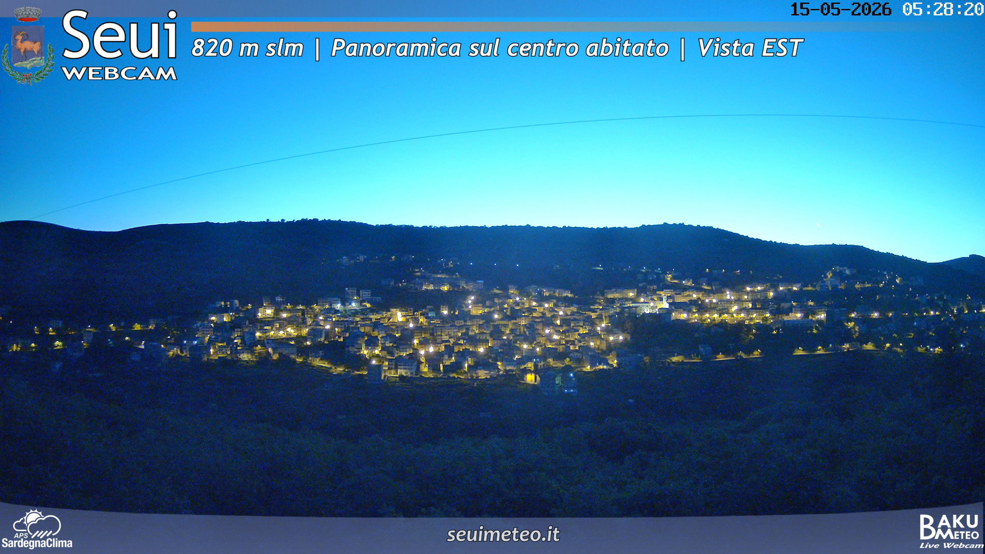 time-lapse frame, Seui Cuccaioni webcam