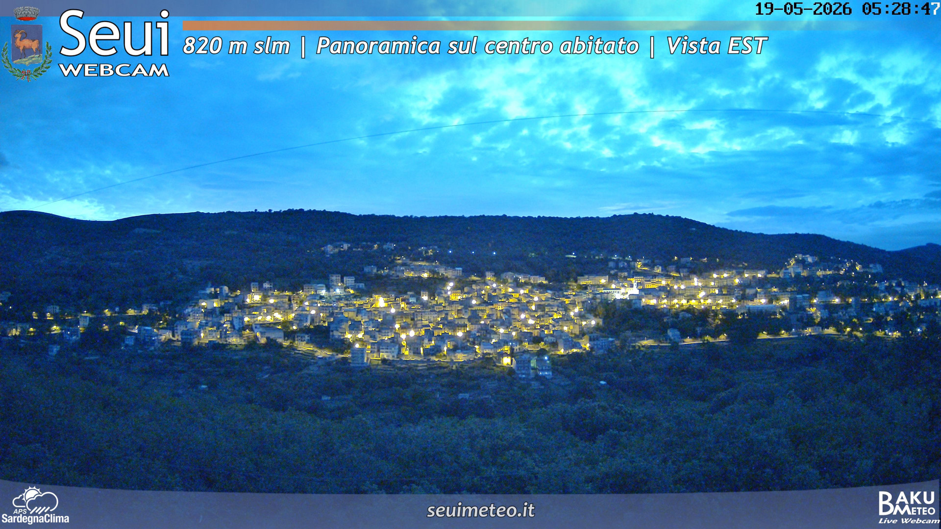 time-lapse frame, Seui Cuccaioni webcam