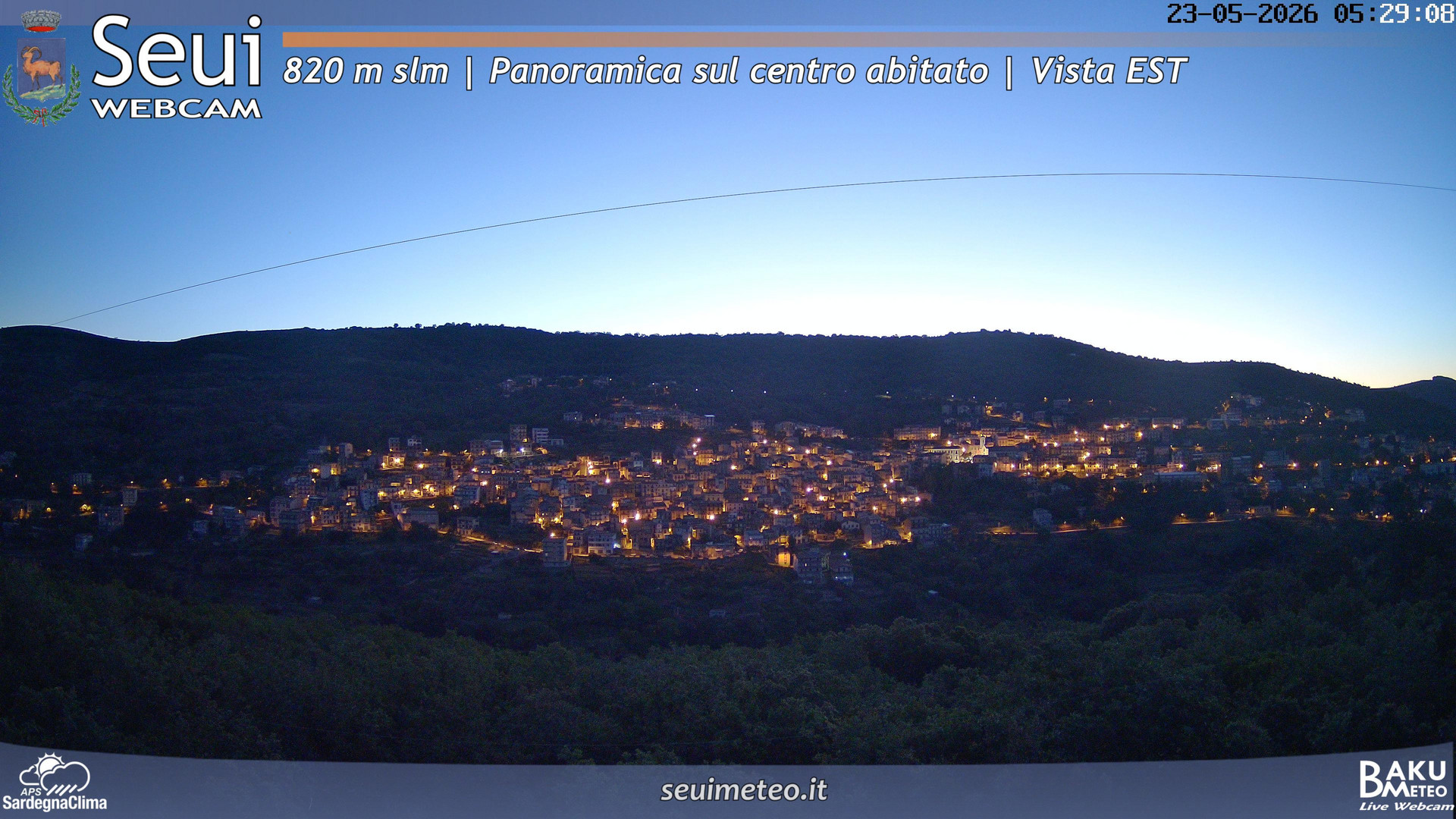 time-lapse frame, Seui Cuccaioni webcam