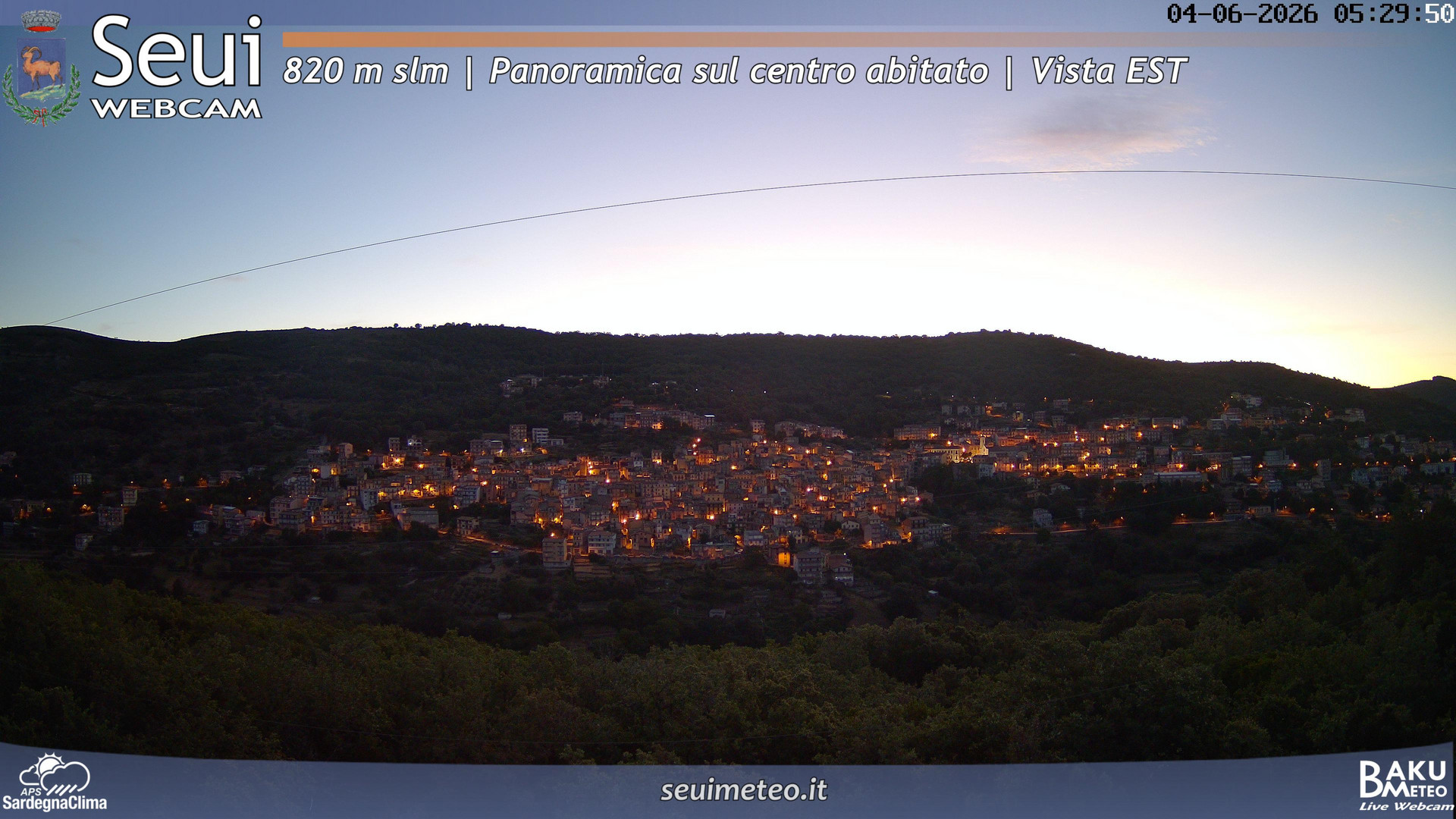 time-lapse frame, Seui Cuccaioni webcam