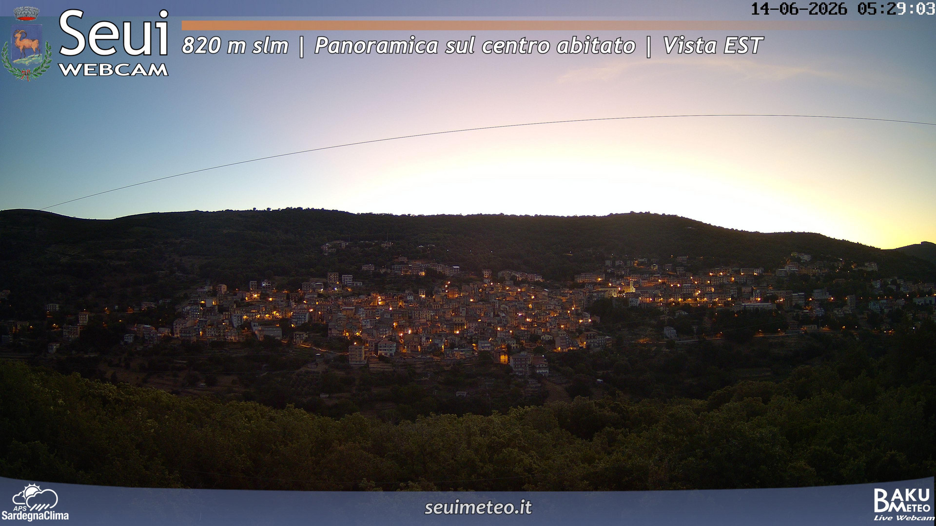 time-lapse frame, Seui Cuccaioni webcam