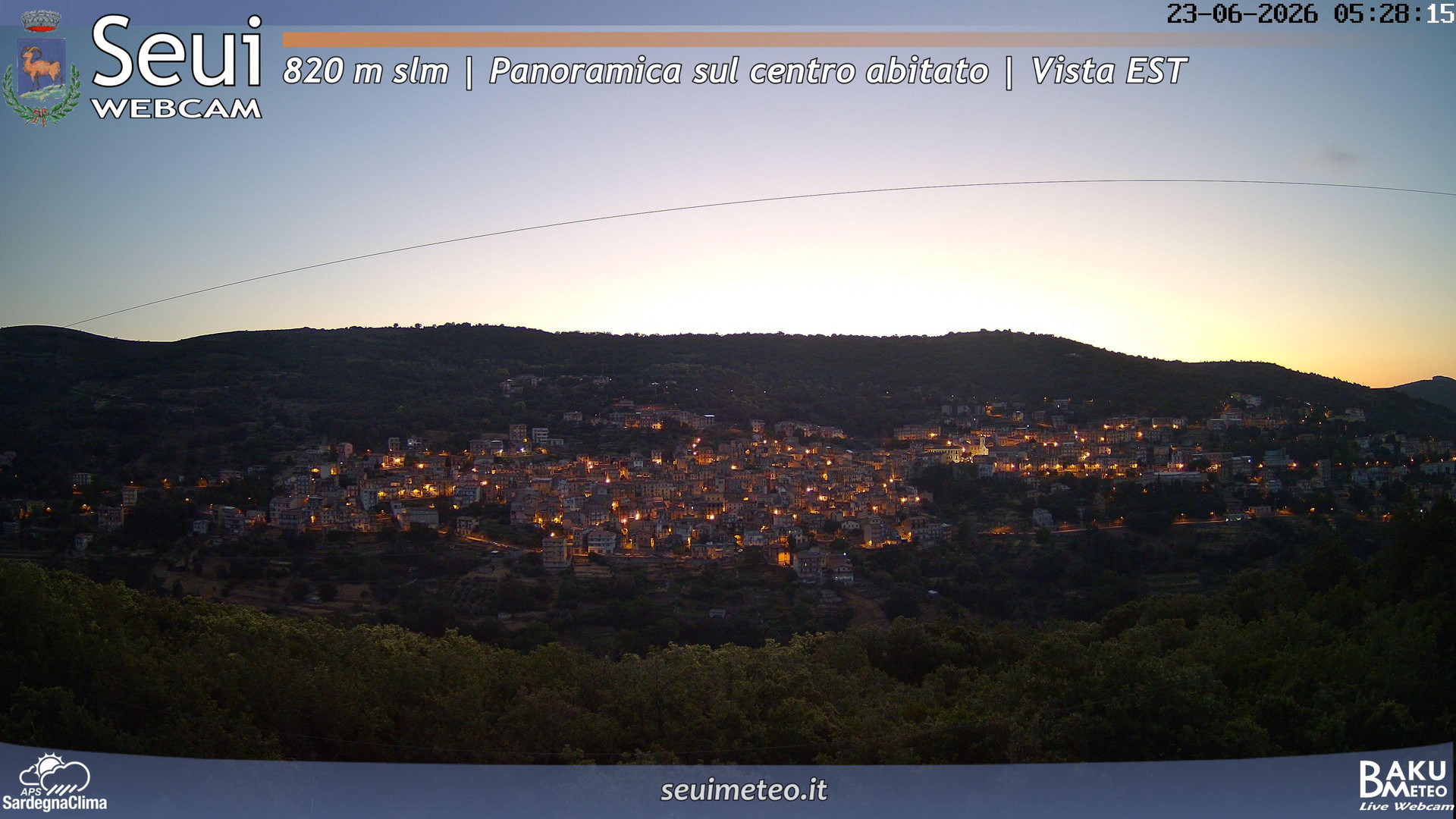 time-lapse frame, Seui Cuccaioni webcam