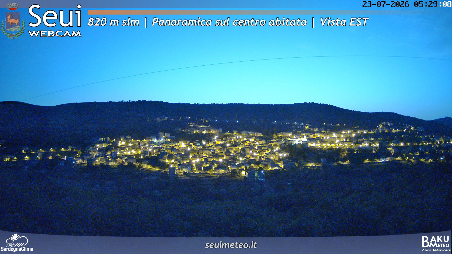 time-lapse frame, Seui Cuccaioni webcam