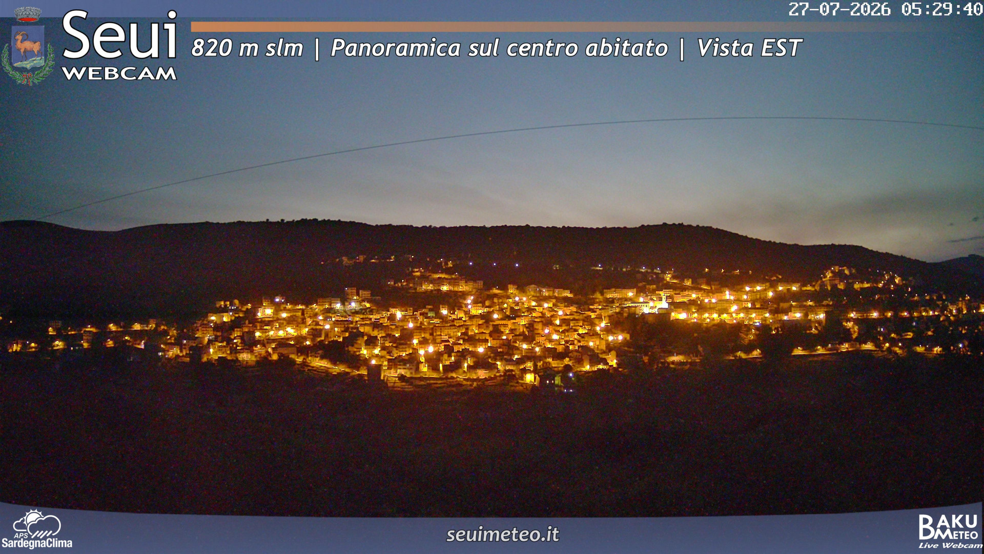time-lapse frame, Seui Cuccaioni webcam