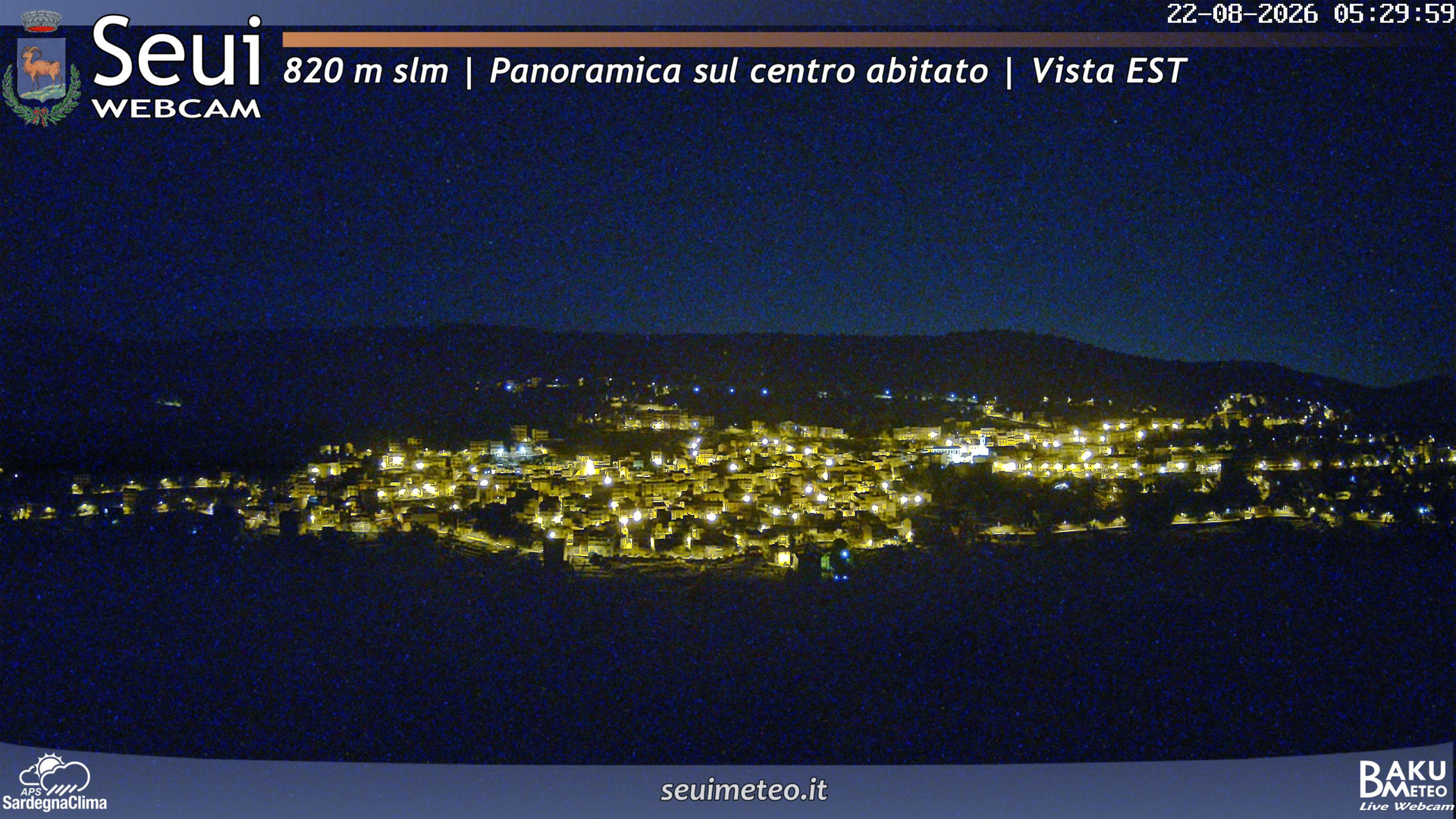 time-lapse frame, Seui Cuccaioni webcam