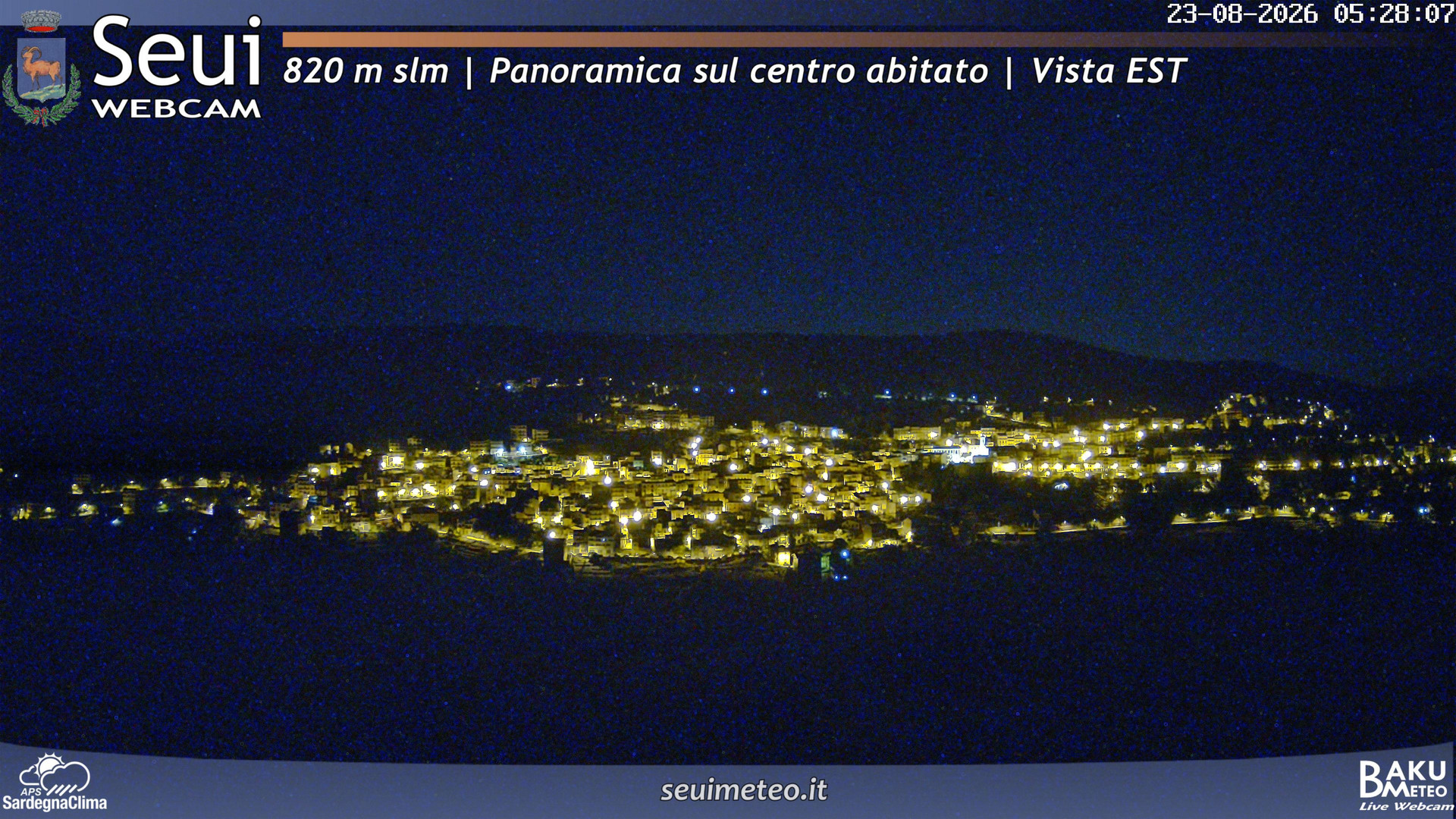 time-lapse frame, Seui Cuccaioni webcam