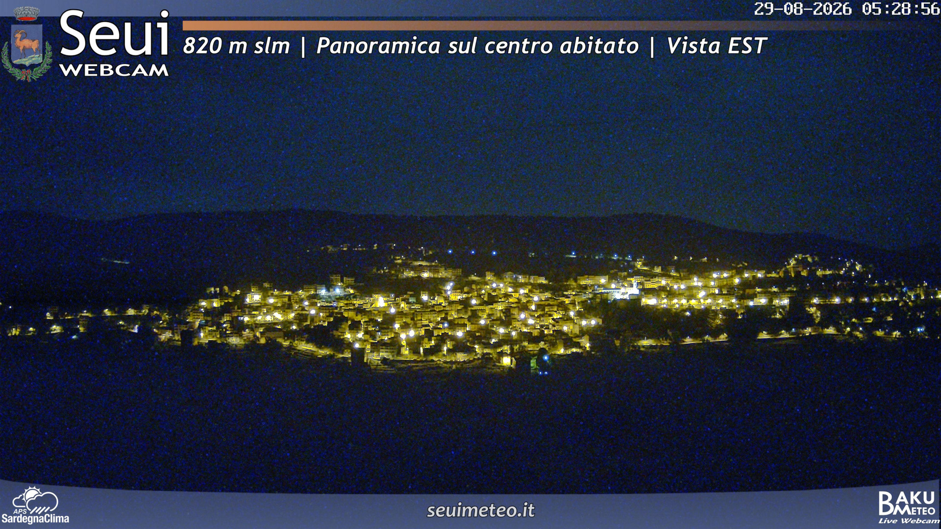 time-lapse frame, Seui Cuccaioni webcam