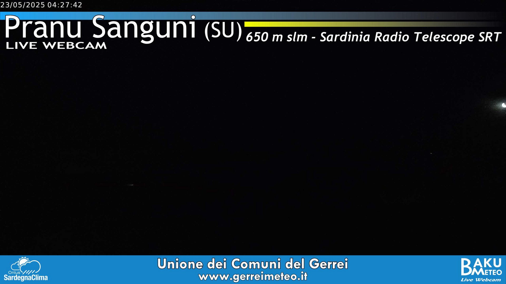 time-lapse frame, Pranu Sanguni SRT webcam