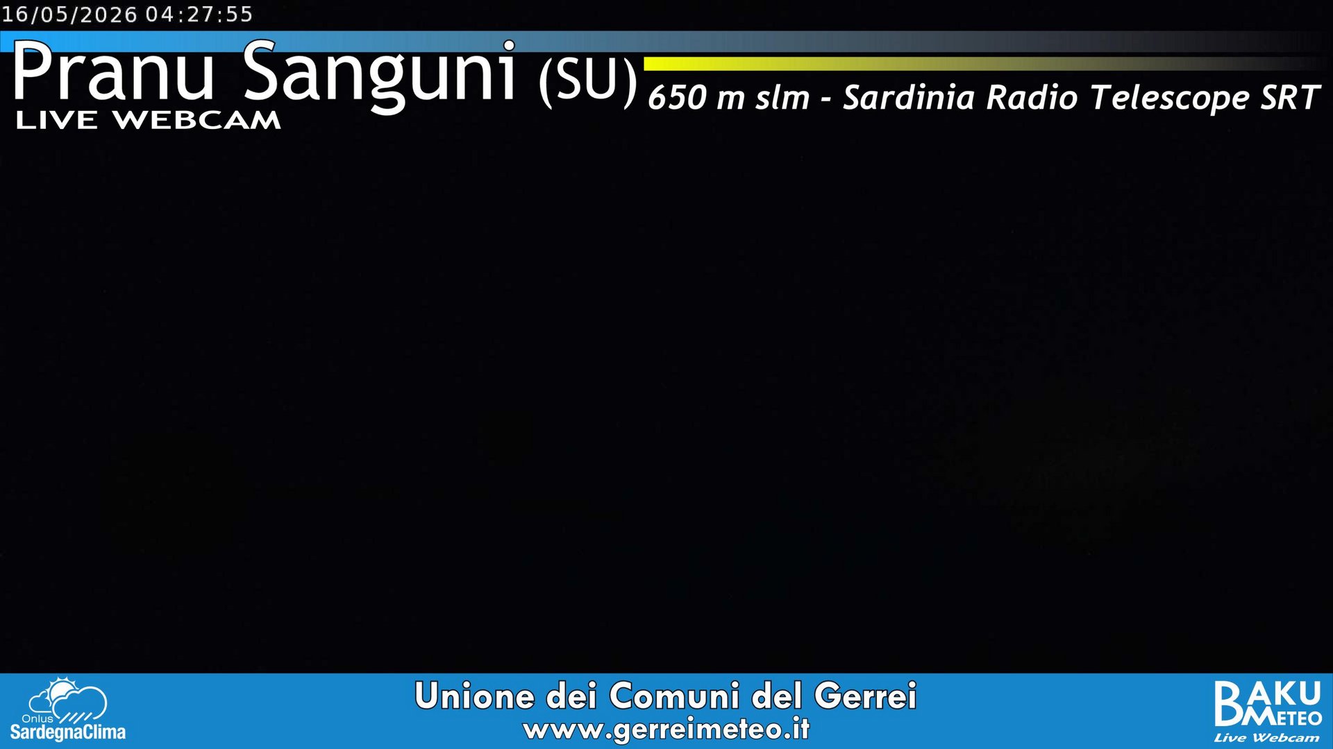 time-lapse frame, Pranu Sanguni SRT webcam