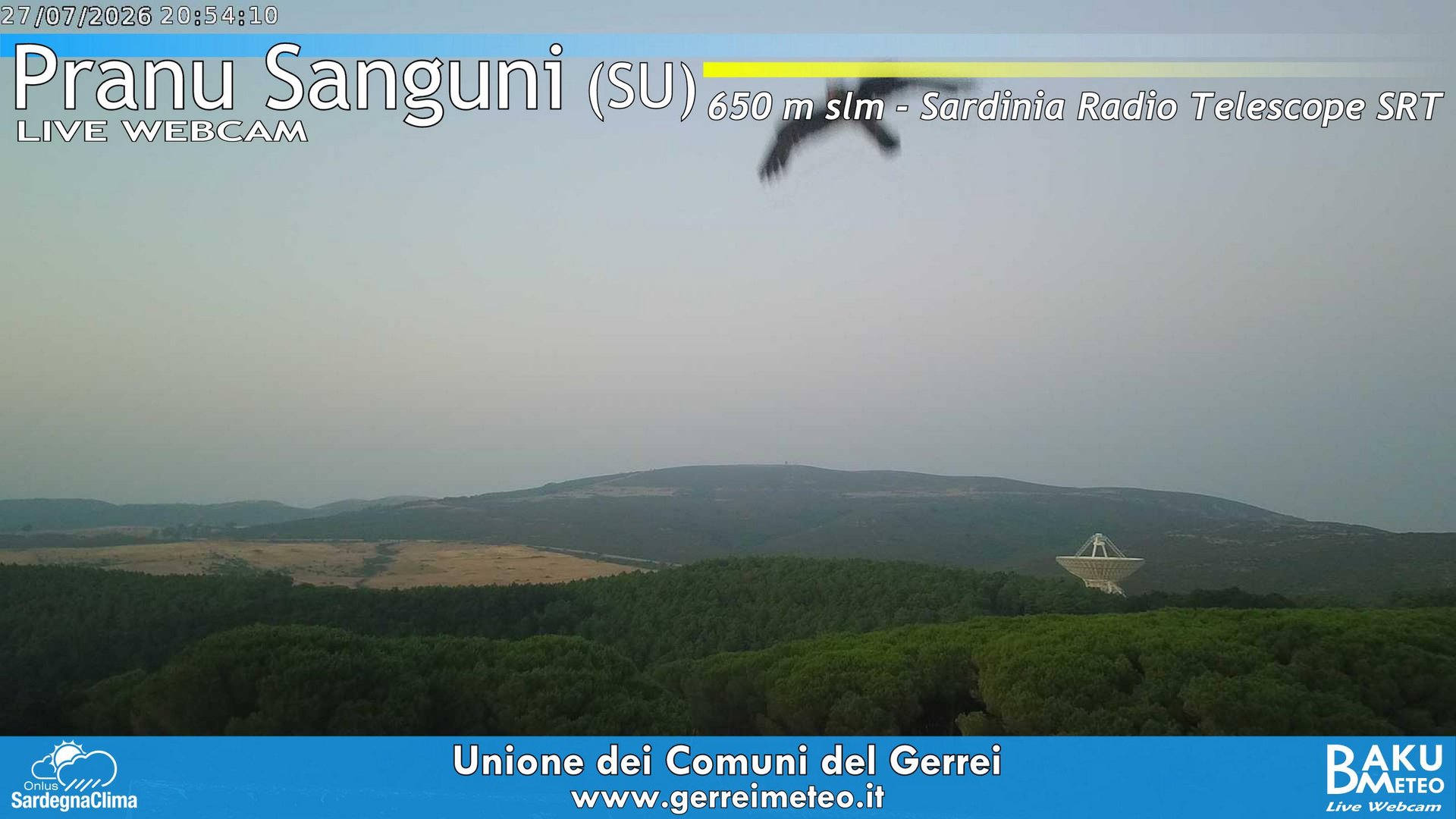 time-lapse frame, Pranu Sanguni SRT webcam