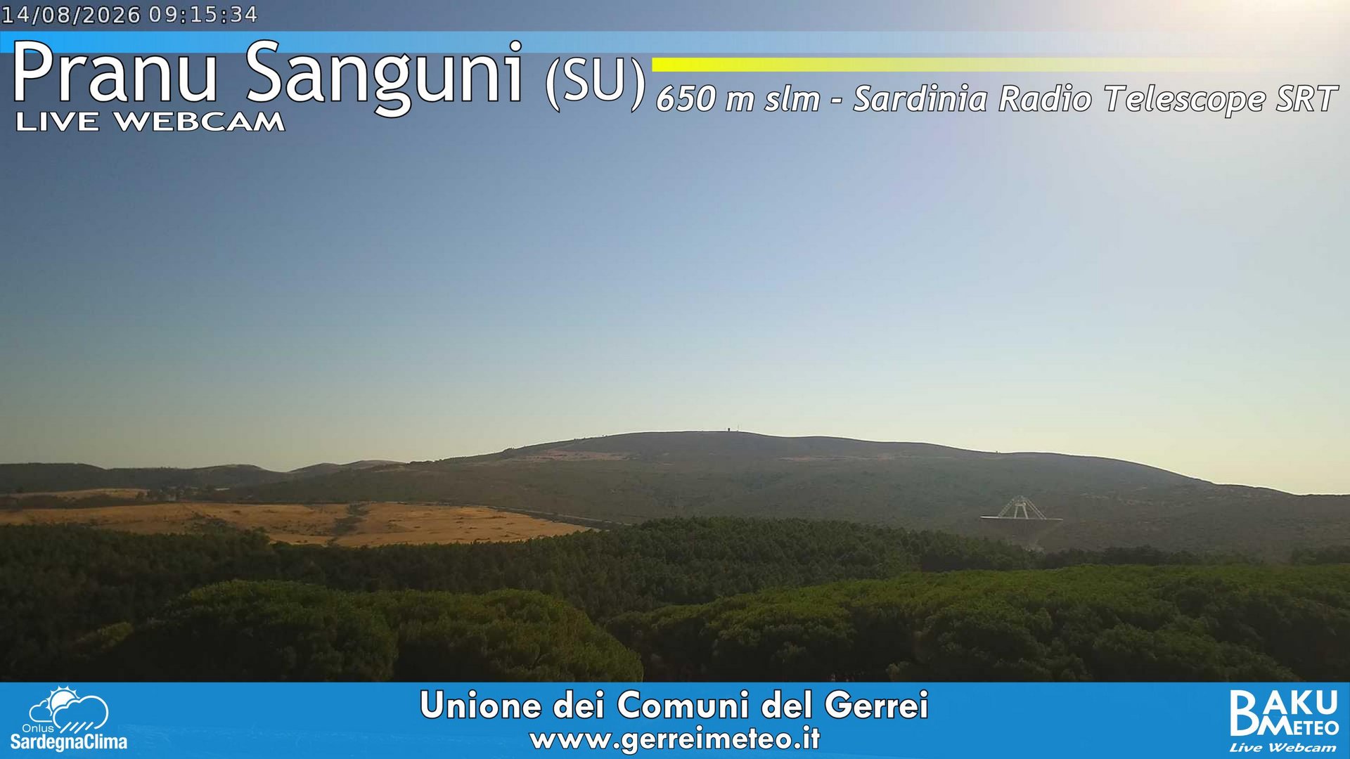 time-lapse frame, Pranu Sanguni SRT webcam