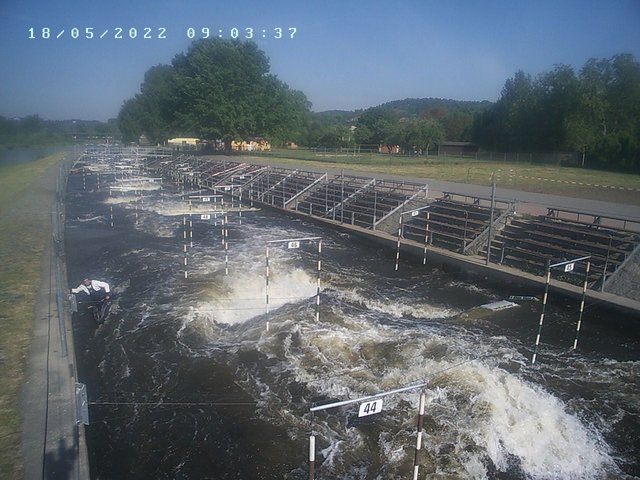 time-lapse frame, Troja - bottom webcam