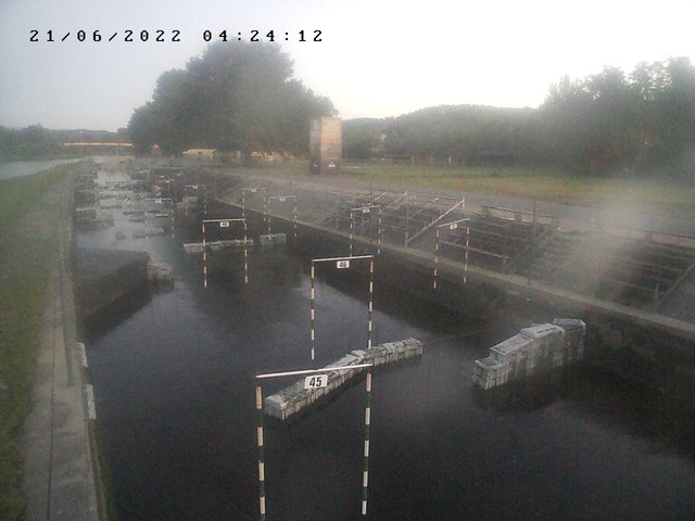 time-lapse frame, Troja - bottom webcam