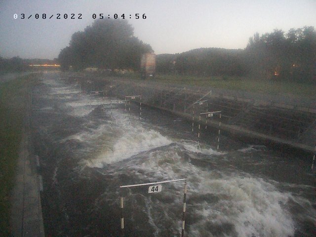 time-lapse frame, Troja - bottom webcam