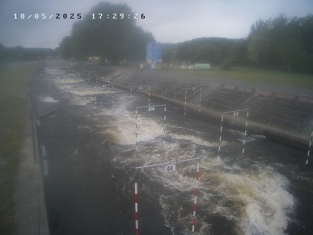 time-lapse frame, Troja - bottom webcam