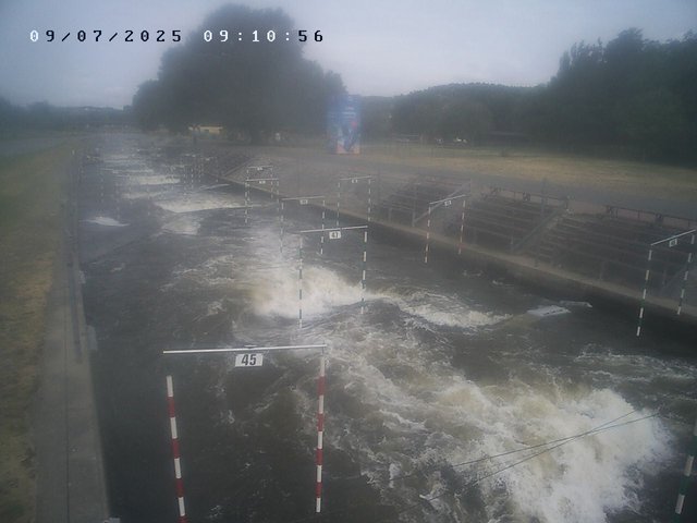 time-lapse frame, Troja - bottom webcam