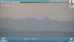 view from Monte Santa Vittoria Sud on 2026-04-12