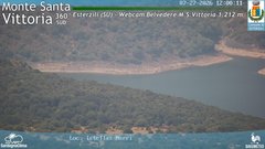 view from Monte Santa Vittoria Sud on 2026-07-27