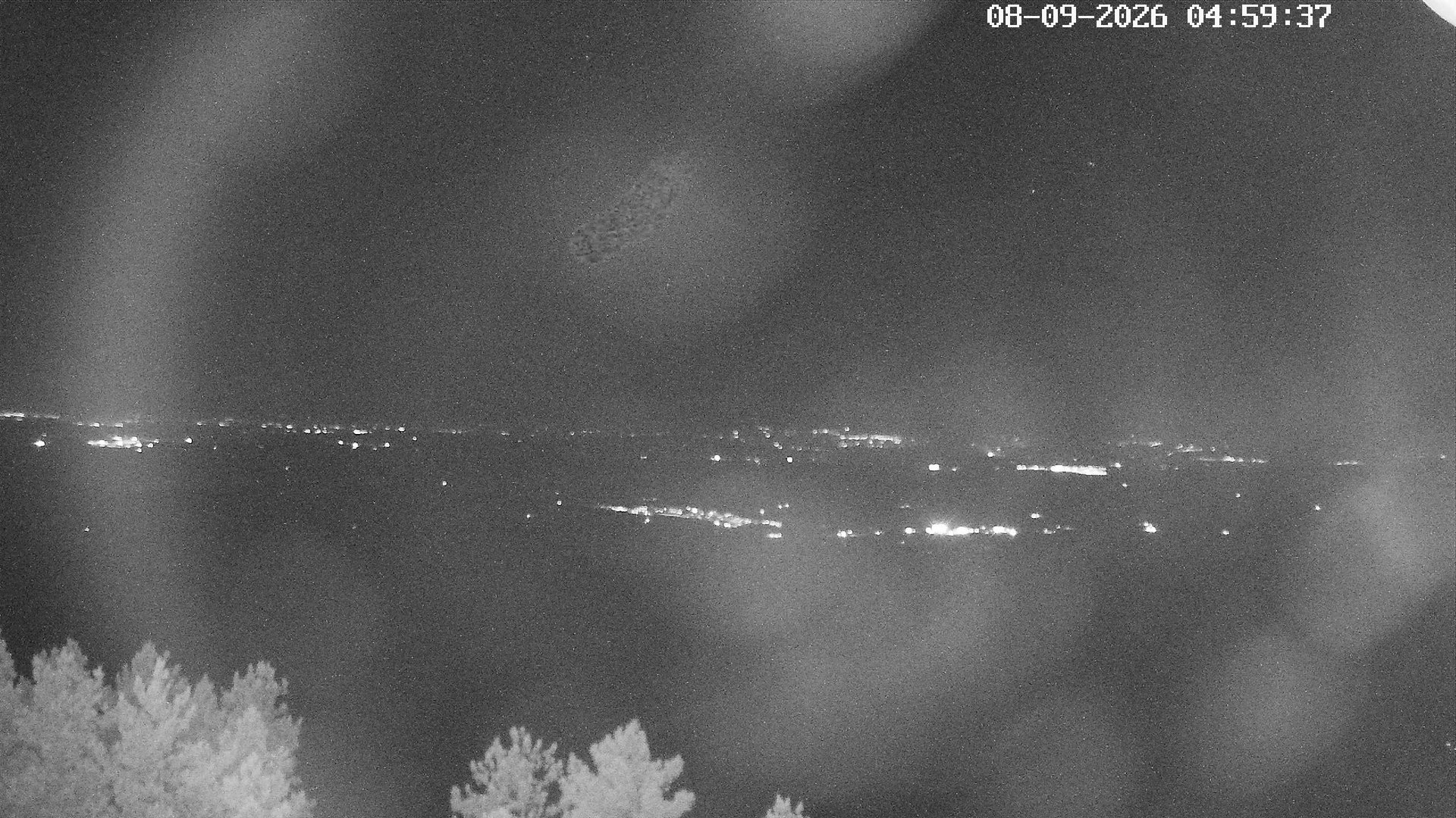 time-lapse frame, Monte Santa Vittoria Sud webcam
