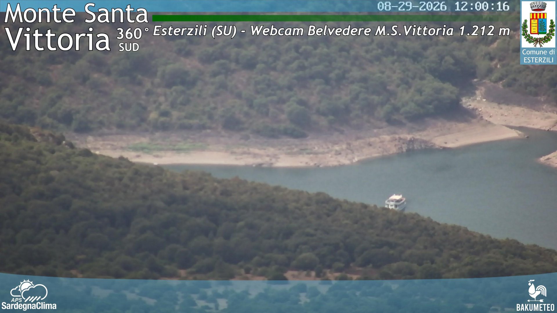 view from Monte Santa Vittoria Sud on 2026-08-29