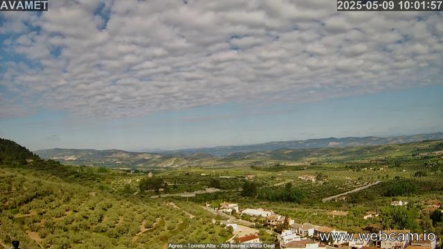 time-lapse frame, Torreta Alta webcam