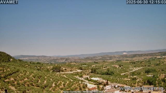 time-lapse frame, Torreta Alta webcam