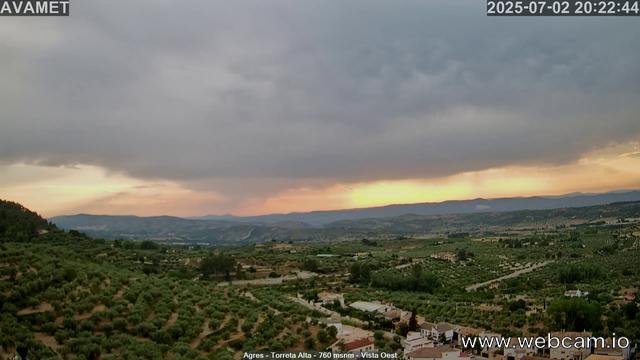 time-lapse frame, Torreta Alta webcam