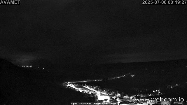 time-lapse frame, Torreta Alta webcam