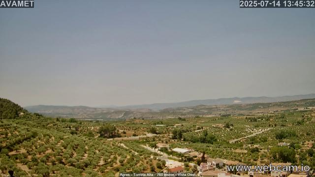 time-lapse frame, Torreta Alta webcam