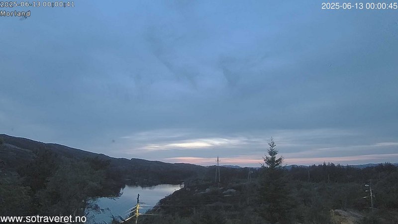 time-lapse frame, Sotra webcam