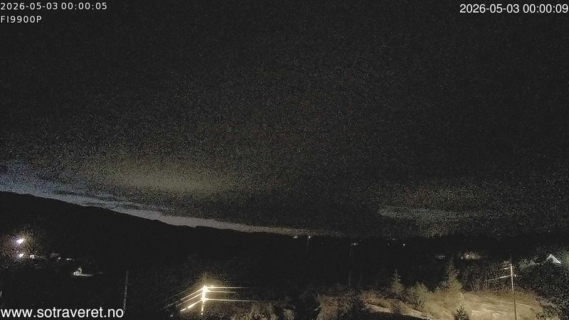 time-lapse frame, Sotra webcam
