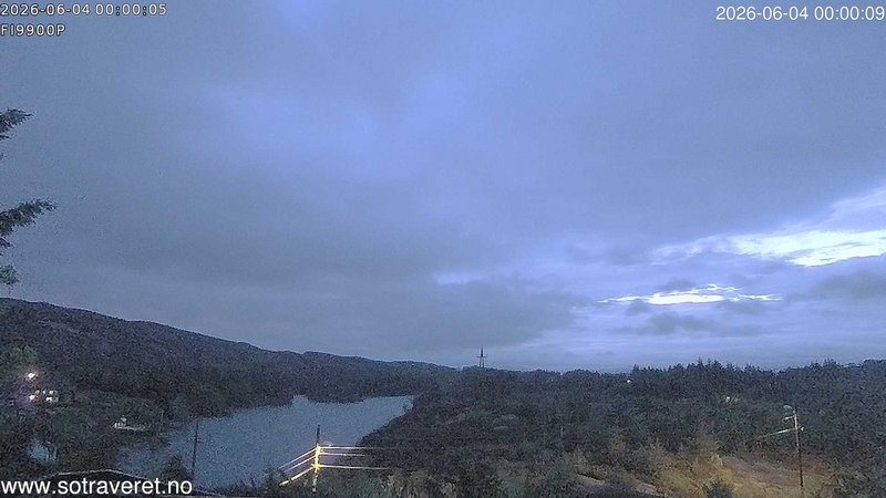 time-lapse frame, Sotra webcam