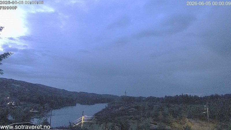 time-lapse frame, Sotra webcam