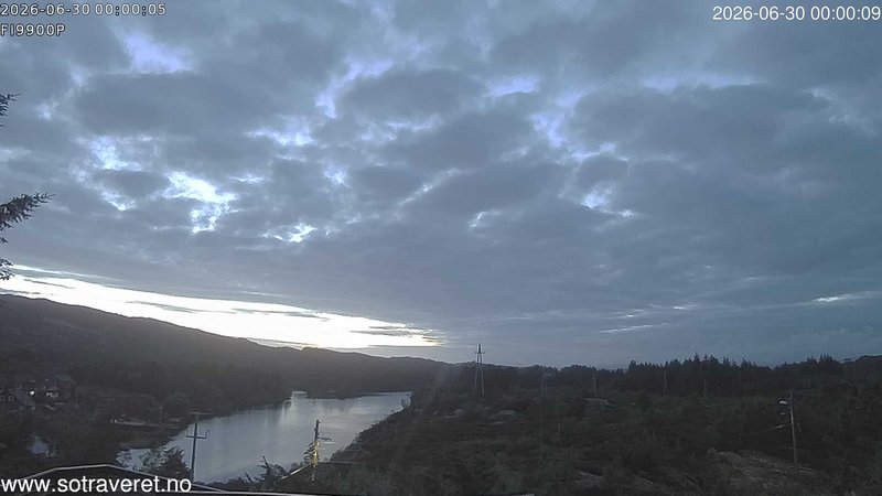 time-lapse frame, Sotra webcam
