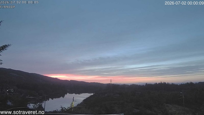 time-lapse frame, Sotra webcam