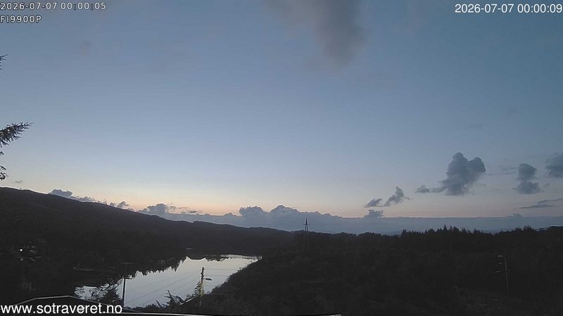 time-lapse frame, Sotra webcam