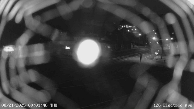 time-lapse frame, Electric Avenue - Lewistown webcam