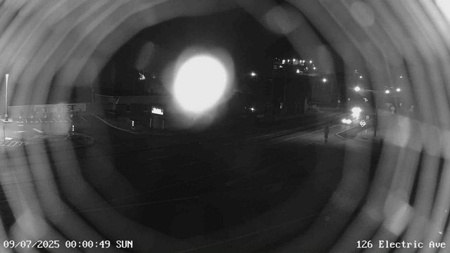 time-lapse frame, Electric Avenue - Lewistown webcam